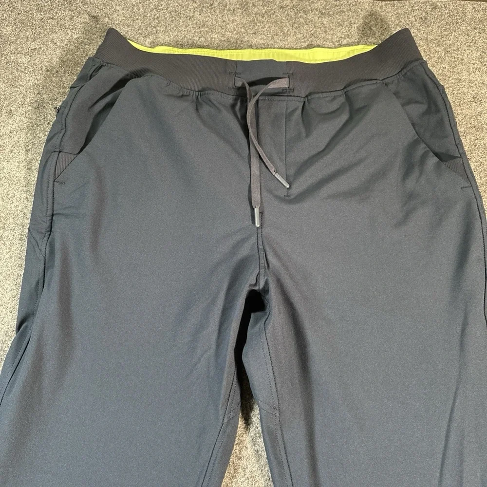 Birddogs Joggers Men's XXL Navy Blue Lined Stretch Performance Zip Athletic